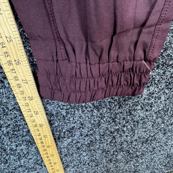 Halara Berry Red High Waisted Jogger Pants AL893-1098-L Large NWT - Picture 4 of 5